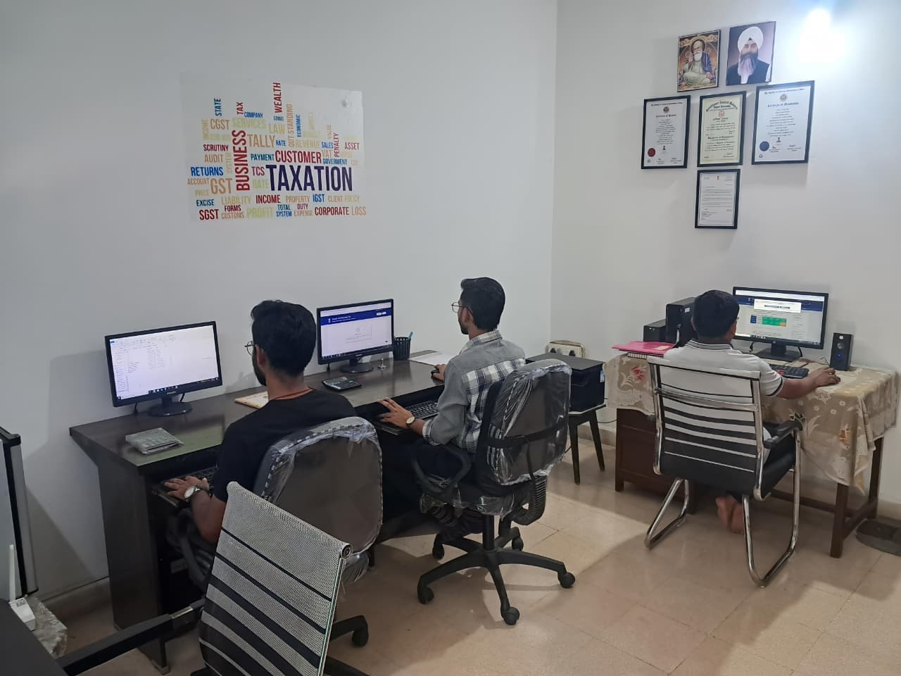 Wadhwani Sherke & Co office interior